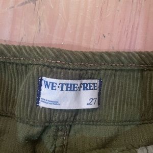 Brand new Free people corduroy